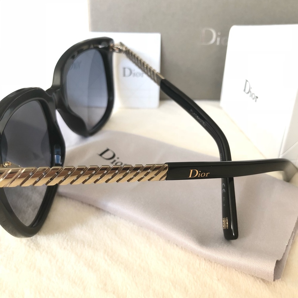 Black Dior Sunglasses - Picture 3 of 6